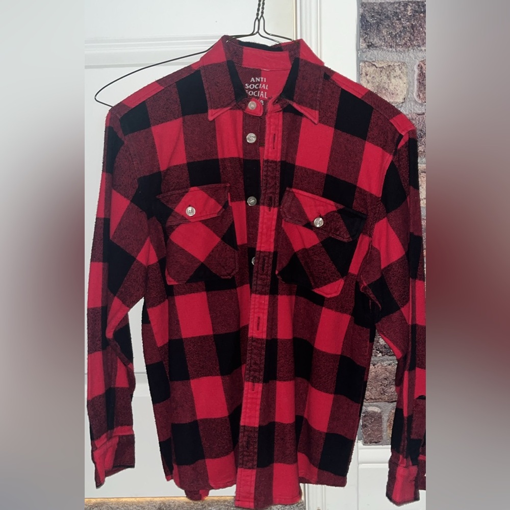Anti social social club Flannel